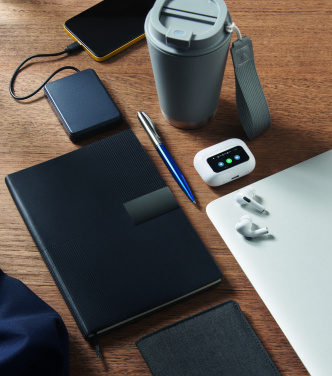 Logo trade promotional items image of: A5 PU notebook